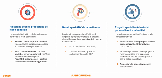 domiziana_i's tweet photo. #Babelee è una piattaforma per la creazione indipendente e automatizzata di video personalizzati e interattivi.
I vantaggi?
👉Riduzione dei costi di produzione
👉Nuovi spazi ADV da monetizzare
👉Advertorial personalizzati e interattivi
🗣️Mirco Chester Planta a #IABFORUM2021 https://t.co/oEo5Q2GDao