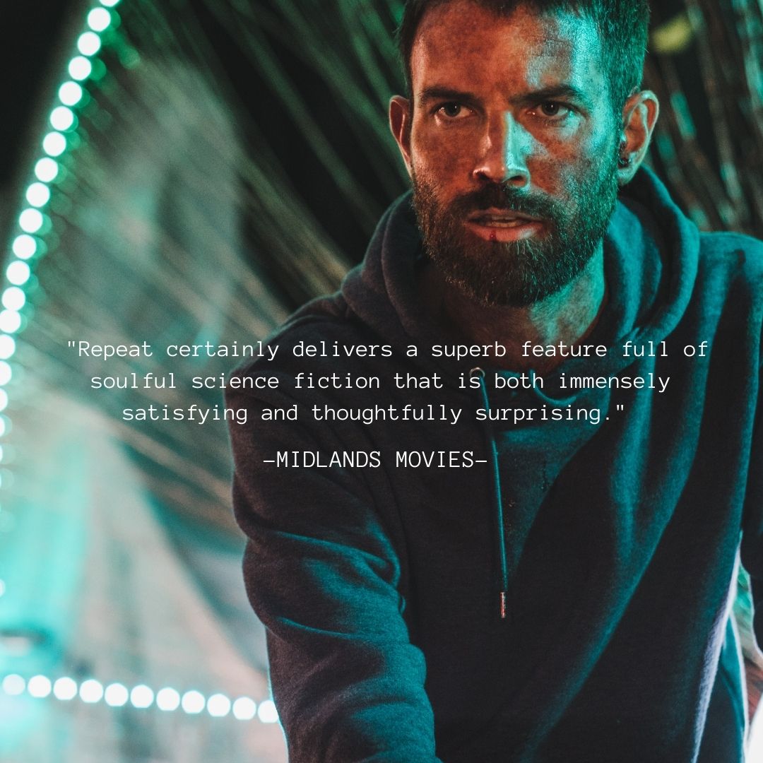 'Repeat' is out now on digital platforms in the UK-including Amazon, iTunes, Sky, Microsoft and YouTube <a href="/Repeatthemovie/">REPEAT 🎬 - A Science Fiction Feature Film</a> Read the full review by <a href="/MidlandsMovies/">Midlands Movies</a> here: midlandsmovies.com/midlands-revie…