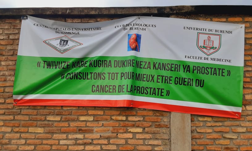 ukamenge's tweet photo. #Ouverture d'une #campagne de #dépistage et de #traitement du #cancer de prostate ce jeudi 18/11/2021 au @ukamenge .Cette #campagne est organisée par le @ukamenge, la #Faculté de #Médecine et un #Club des #urologues du #Burundi dans le but de preveneri et traiter cette #maladie. https://t.co/84XOBeb3N9