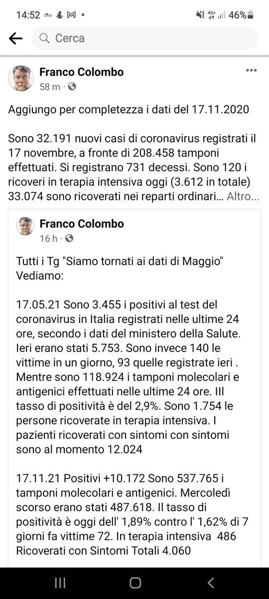 fcolombo73's tweet photo. Paragone con situazione anno scorso e a Maggio 2021
#covid #vaccini #situazione #contagi #ospedalizzazione #1annofa https://t.co/dS5aElYiLt