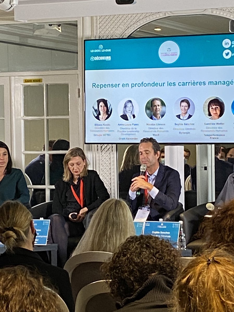 fderolez's tweet photo. L’intervention d’Anne Laure Pams @_grantalexander à la conférence Victoires Leaders du Capital Humain « L’Humain au cœur de la réflexion et stratégie des entreprises, nécessaire pour repenser les carrières en sortie de crise sanitaire » @Decideurs_RH #VLCH #leadership https://t.co/q05YQWy3Xb