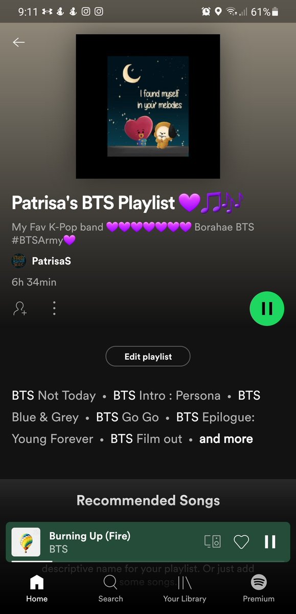 PatrisaS's tweet photo. Completed 2๏ธโฃ0๏ธโฃmiles 2 days ago with my Fav ๐ง๐ต๐ถ
This mth's challenge with fam, My cousin in law ๐น๐น & uncle ๐บ๐ธ leading de pack ๐โโ๏ธ๐
#NovemberRun #MapMyRun #WorkOut #ChallengeAccepted #RunWithFamily #MyFavPlaylist #BTS #MySpotify๐ถ https://t.co/W5pnXxiHcW