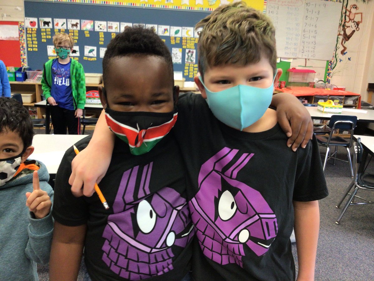 Surprise twins for the day!