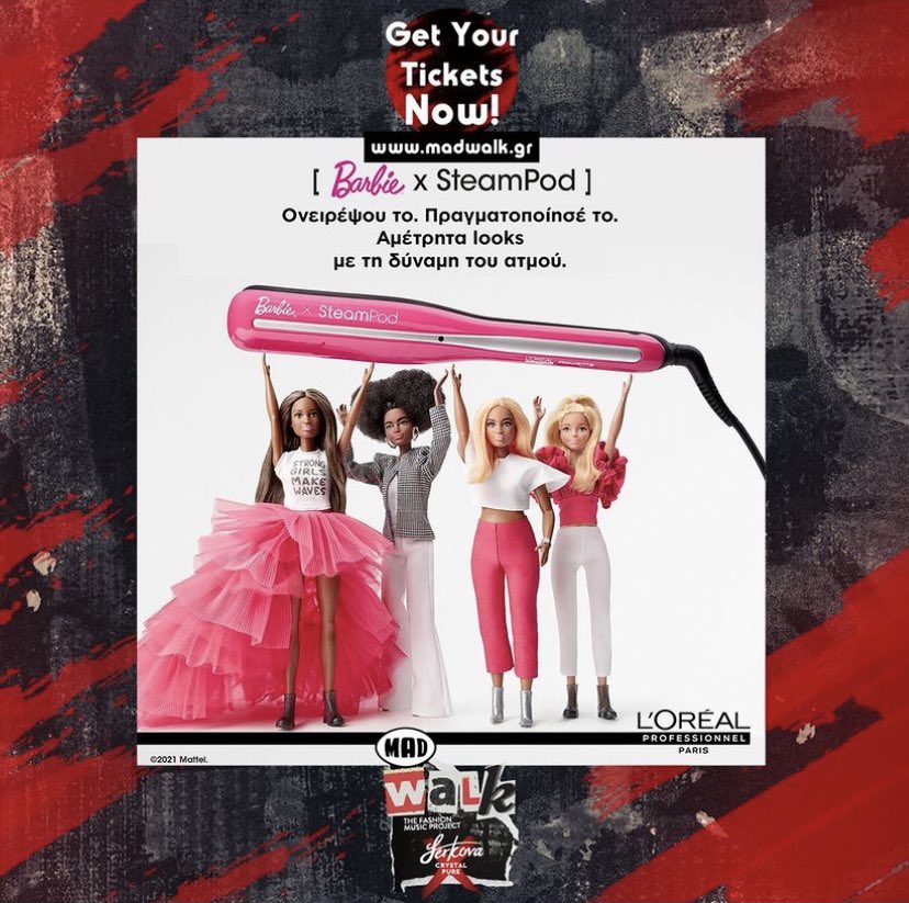 madtv's tweet photo. ΜadWalk 2021 by Serkova Crystal Pure - Mαζί μας και η L'Oréal Professionnel Paris!
Μάθε περισσότερα εδώ : https://t.co/aZxZUgxMDu
#MadWalk21 #SerkovaCrystalPure #lorealprogr https://t.co/b7RodgZeWt