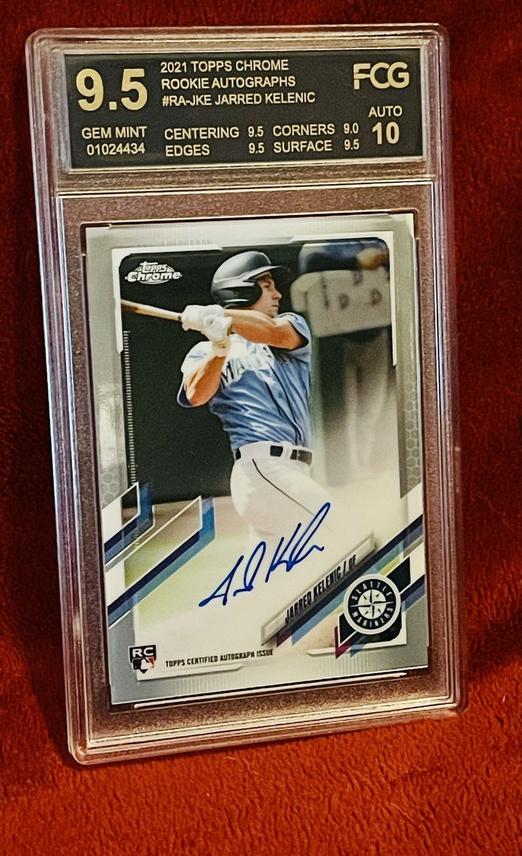 JDPowPow's tweet image. Jarred Kelenic RC - DM offer if interested