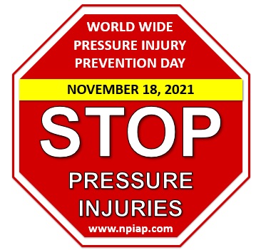 Today is World Wide Pressure Injury Prevention Day! Promote what you are doing for Worldwide Pressure Injury Day 2021 on social media using this hashtags: #StopPIDay #StopPIDay2021 For resources visit: ow.ly/qsKg50GQ7W9