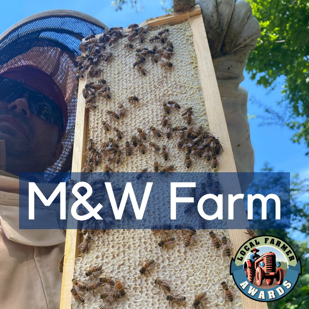 A 2021 Local Farmer Award allowed M&amp;W Farm, a small family farm, to purchase new equipment to both expand their apiary and take better care of bees. 

#localfarms #familyfarm #farmerawards #weneedourfarmers