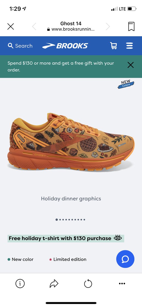trcarder's tweet photo. When you have to work on Thanksgiving, but you still want to be festive. 🦃🥧👟 https://t.co/8V1y5IhUdt