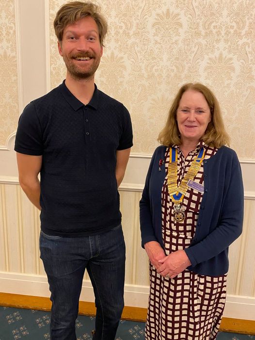 At last week's meeting, we had a very interesting illustrated talk from Dominic Fieldhouse-Gray, Community Development Officer for the @WoodlandTrust on the Londonthorpe Wood and Bellmount Project which aims to reconnect Grantham to its historical landscape