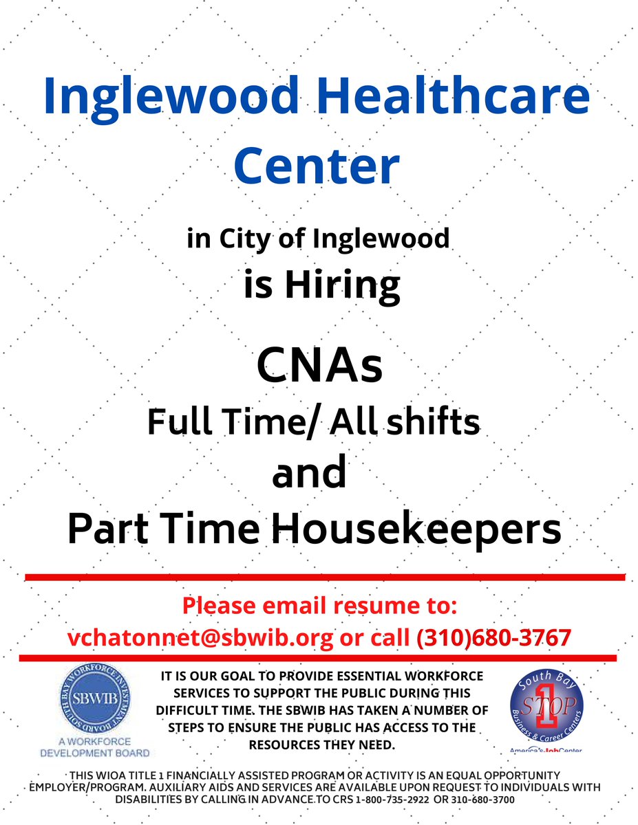 South Bay Jobs tweet media