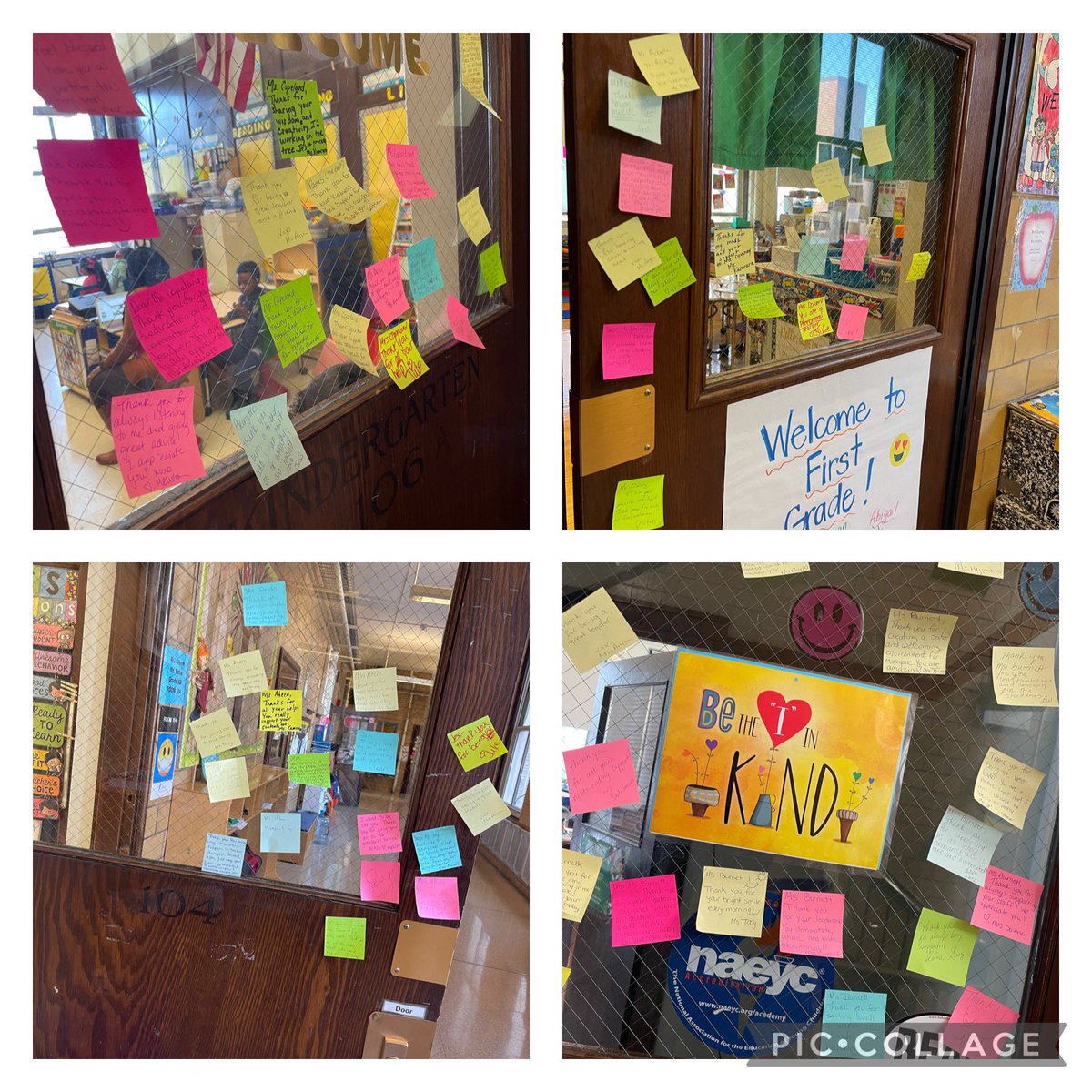 jjchittick's tweet photo. It’s THANKFUL THURSDAY at the Chittick! We took a moment to appreciate our colleagues by writing THANK YOU notes and posting them on their classroom doors.@BostonSchools https://t.co/ejuEhFoJps