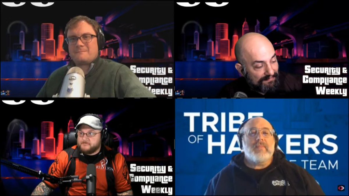 redlionsec's tweet photo. #TBT On this #SCW44, @MrJeffMan and @Csp3r talk to @chasballew , Co-Founder and CEO of @aptible.
Watch: https://t.co/pDdiMWxZpL
#SOC2 #HIPAA #APITBLE #ISO27001 #PCI #SIEM #SOAR #Logging https://t.co/6GnZoSXiU1