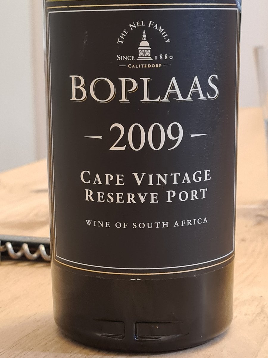 Sublime. The best SA Port-style I've ever drunk. Also happens to be our eldest daughter's birth year - look forward to drinking a bottle with her on her 18th and 21st.