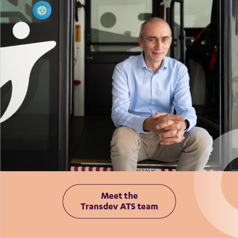 Transdev's tweet photo. [#BehindTheScenes] Because every day they make the future of #AutonomousMobility a little more concrete, we invite you to dive into the daily life of Nicolas, Safety Manager at @Transdev Autonomous Transport System team. Click to find out more ⤵

#ATS #MobilityChangeMakers
