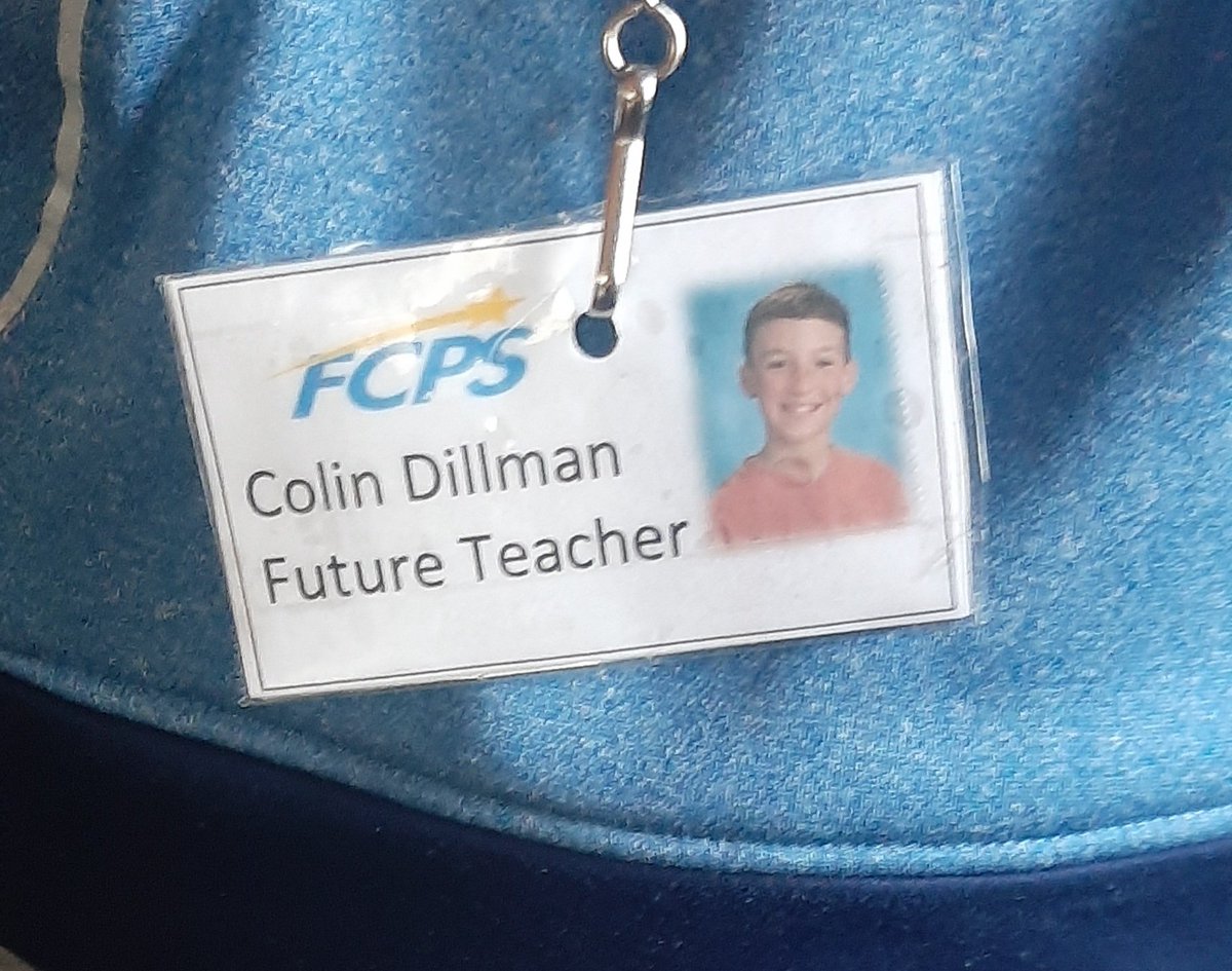 MichaelDillman's tweet photo. For American Education Week my son was able to dress for a future career! #FCPSProud https://t.co/oI5SnzjSFY