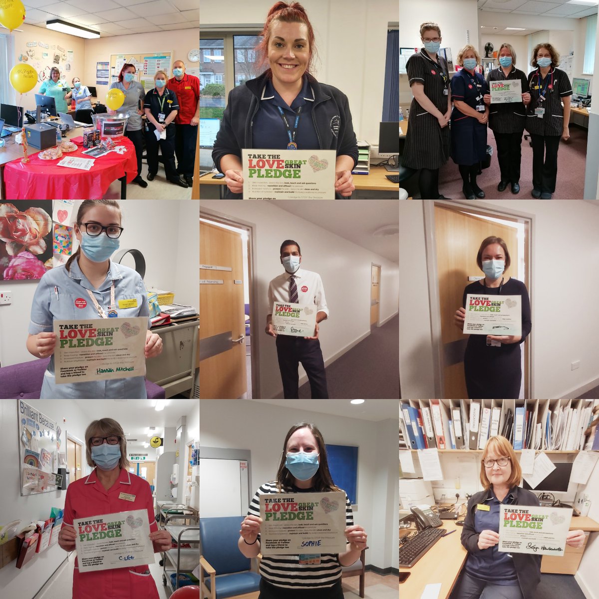 HDFT_TVN's tweet photo. A huge thank you from the TVN team to all colleagues who today pledged to #stopthepressure once and for all. We have had pledges from colleagues in so many roles across the trust who have all committed to playing their part in pressure ulcer prevention! Amazing! https://t.co/xhzIg9QJ5p
