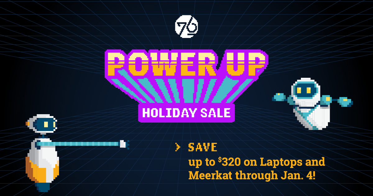 system76's tweet photo. Power Up your computer: Save up to $320 on laptops and Meerkat through Jan. 4th.
Power Up your fanny: Get a free fanny pack with the purchase of a laptop or desktop during the sale!
Power Up your computer’s fanny here: https://t.co/gkvVotob9G

#system76 #PowerUpSale #HolidaySale https://t.co/FLsIgnvVNR