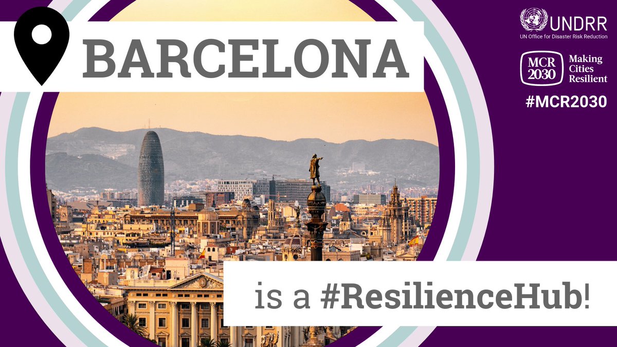 BCN_EspaiPublic's tweet photo. #Barcelona is a global leader in urban resilience, not only in Europe but across the 🌍

Initiatives include:
✅ #ClimateChange impact studies
✅ Resilience mentorship for cities worldwide
...and more!  👇

https://t.co/fGTm3iNQVe 

#ResilienceHub #MCR2030 @UNDRR https://t.co/7IQOzRwYWF