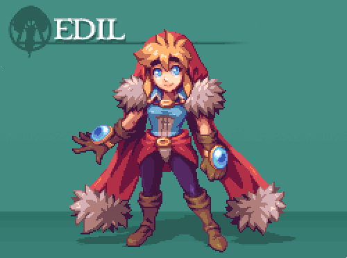 RetroForgeGames's tweet photo. Meet Edil, young apprentice to the powerful Jivan and a keen listener, always eager to hear about your latest adventures.
#souldiers #retroforge #indiegame #gamedev #pixelart #ドット絵 #madewithunity #animation #gameart https://t.co/MONBc8tmHd