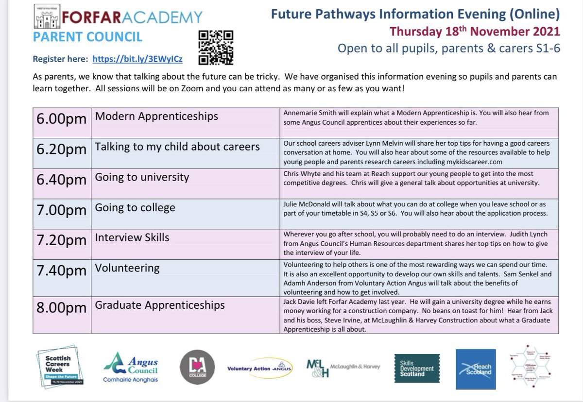 Forfar Academy tweet media