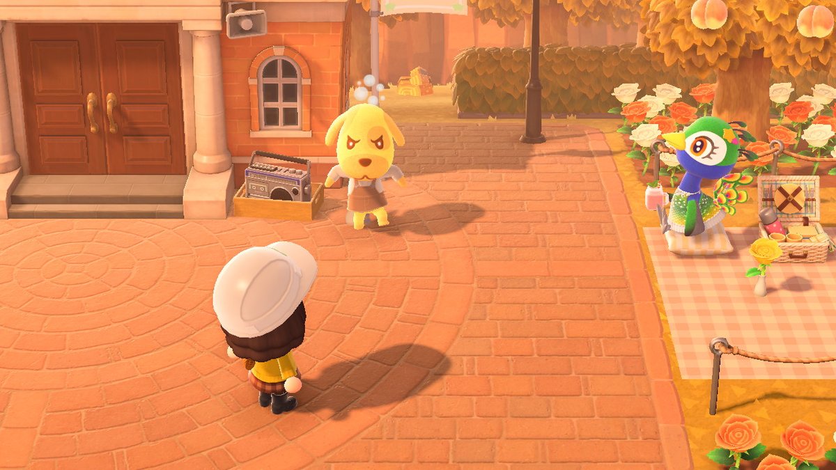 cyn_dere's tweet photo. Damn, Julia somehow made Goldie PISSED... #AnimalCrossing #ACNH #NintendoSwitch https://t.co/0ZSRrJFGui