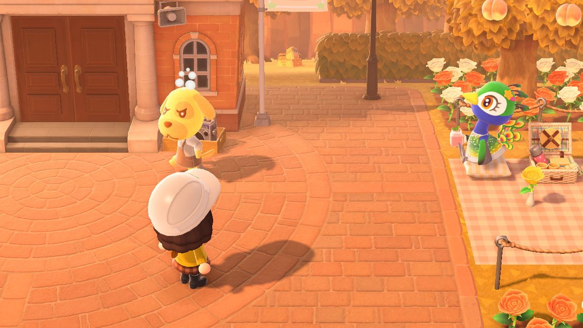 cyn_dere's tweet photo. Damn, Julia somehow made Goldie PISSED... #AnimalCrossing #ACNH #NintendoSwitch https://t.co/0ZSRrJFGui