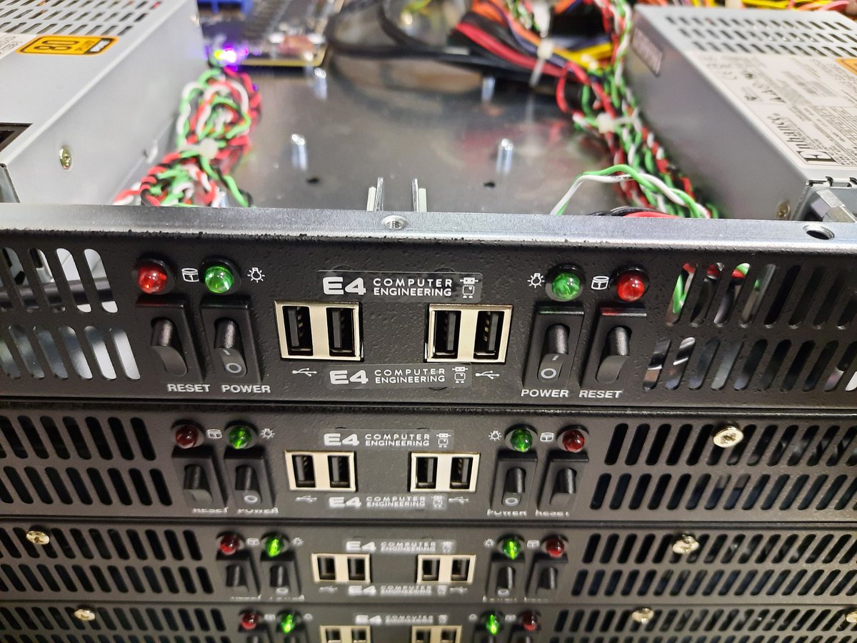 Luca Benini (@lucabeninizhfe) on Twitter photo The <a href="/pulp_platform/">PULP Platform</a> @unibo <a href="/e4company/">E4 Computer Engineering</a> and <a href="/Cineca1969/">Cineca</a> teams are busy in Bologna today. The HPC software stack is starting to run! It's almost time to give it a name: "Monte Cimone" is a strong candidate... Pun intended for the Swiss and Spanish HPC friends 😉 The <a href="/pulp_platform/">PULP Platform</a> @unibo <a href="/e4company/">E4 Computer Engineering</a> and <a href="/Cineca1969/">Cineca</a> teams are busy in Bologna today. The HPC software stack is starting to run! It's almost time to give it a name: "Monte Cimone" is a strong candidate... Pun intended for the Swiss and Spanish HPC friends 😉