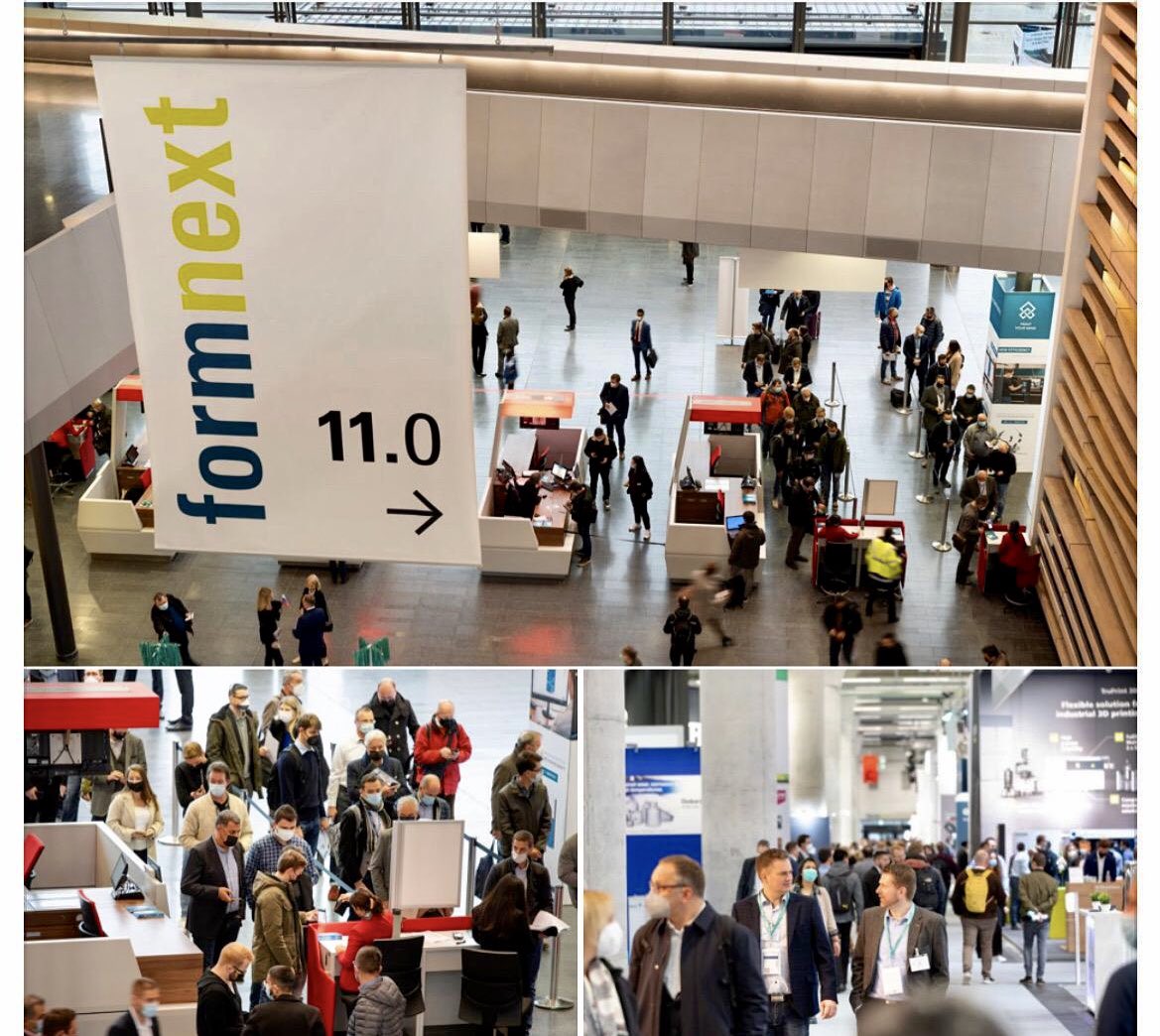 Rogasagroup's tweet photo. Bones perspectives per el futur de la #impressio3D a la fira @formnext_expo https://t.co/yfNtEqUfzb