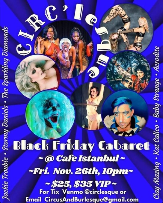 This is going to be a fun time! Come enjoy the sexy circus next Friday night at Cafe Instanbul in New<a href="/tag/ghosts"class="tags"><span>#ghosts</span></a><a href="/tag/stormydaniels"class="tags"><span>#stormydaniels</span></a><a href="/tag/paranormalinvestigator"class="tags"><span>#paranormalinvestigator</span></a>