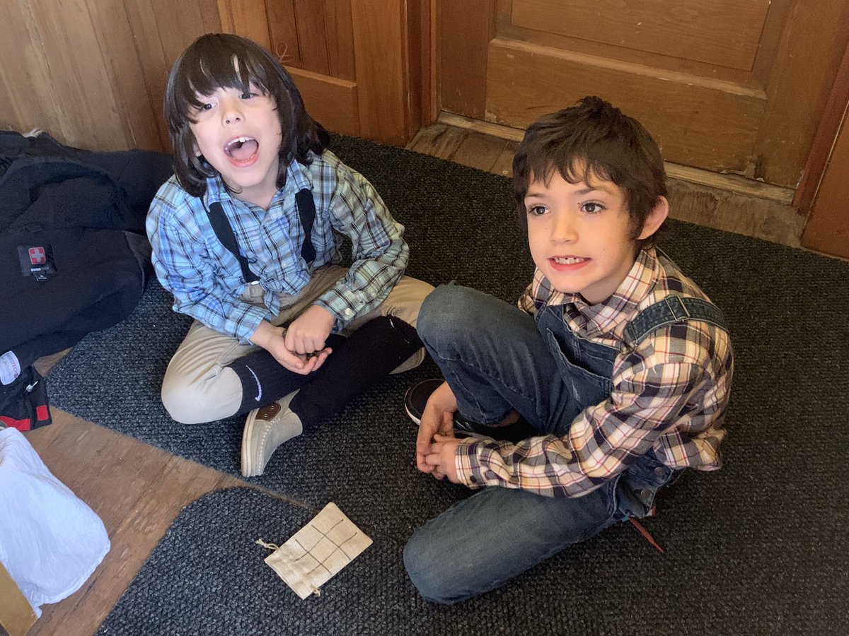 Lots of fun at the Little Red School House 🔔