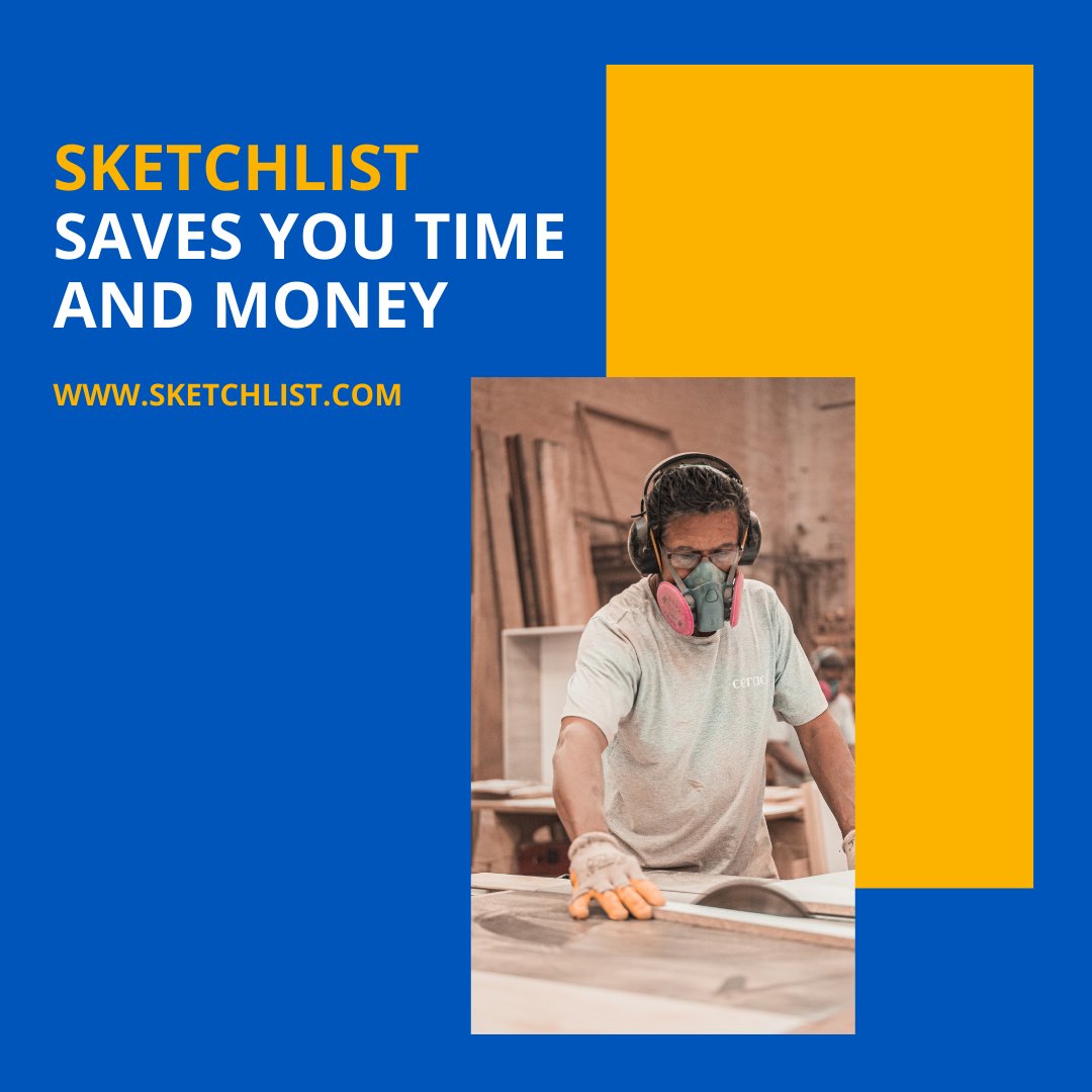 sketchlist's tweet image. SketchList3D allows you to easily drill holes into your project. You can create #woodenholes of all different shapes, sizes, and depths 🟪 📐 ⏺️ . 

Try now for free - sketchlist.com