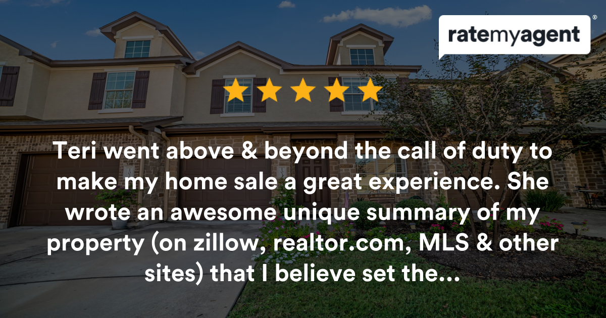 terischock's tweet photo. My latest #ratemyagent review in Cedar Park
https://t.co/w4UJGwOTMg https://t.co/5cdFpF09zS