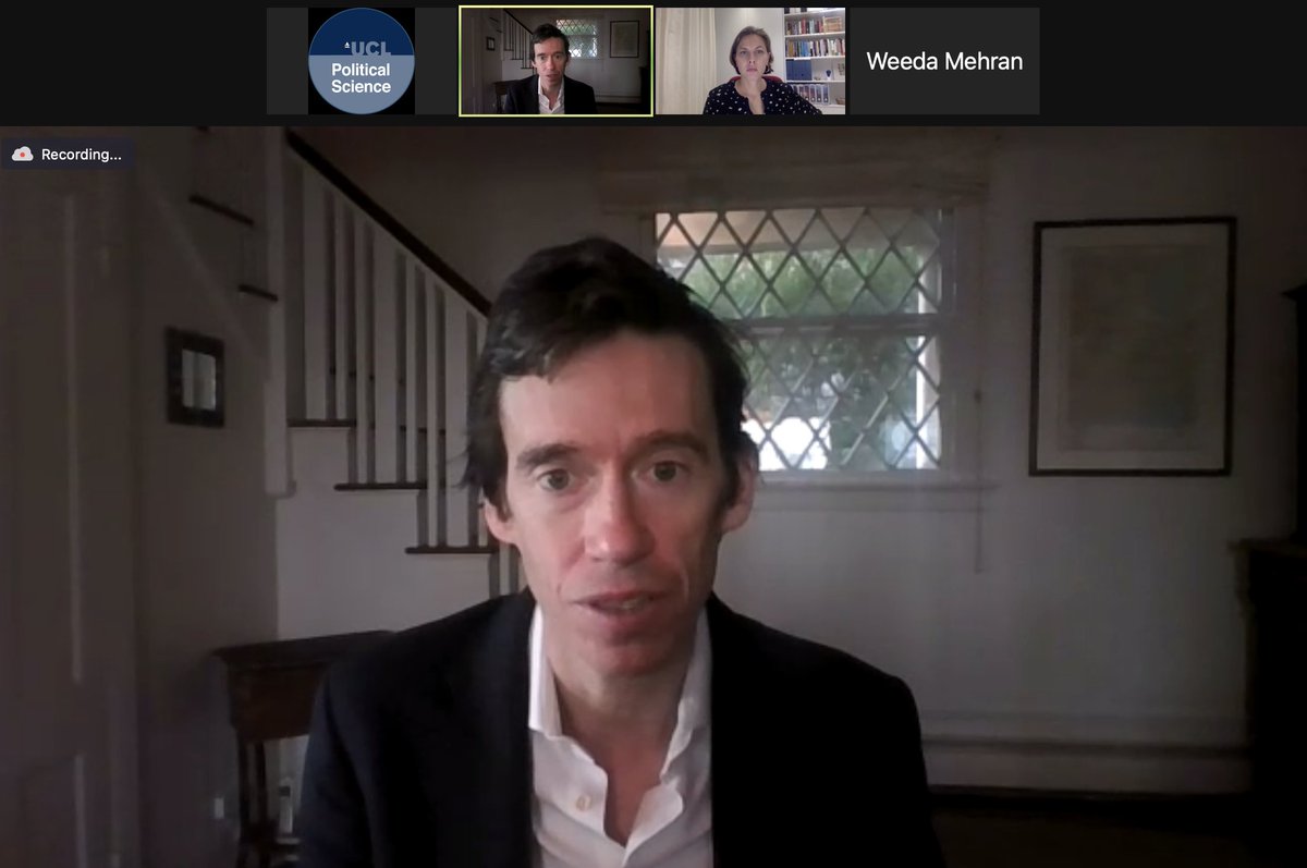 uclspp's tweet image. Rory begins tonight&apos;s #PolicyandPractice seminar by taking us back to 2003 and reflects on the economic development, security, and government.