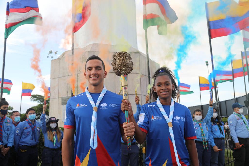 PrensaCOA's tweet photo. #Cali2021 Se encendió el fuego que iluminará los I Juegos Panamericanos Junior Cali Valle 2021: https://t.co/3oT7qX4GCC https://t.co/Ekaq6vUmSU