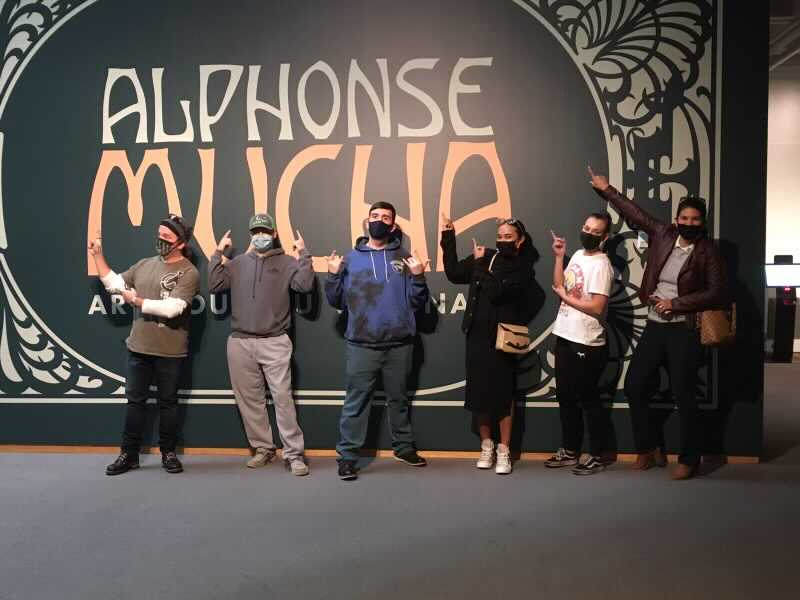 WakeTechGRD's tweet photo. Student field trip #NCMA #WakeTech https://t.co/9MeZMjCaS4