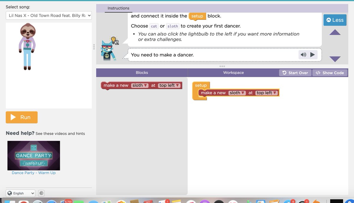 LaynieVanNevel's tweet photo. Playing around with some coding today on scratch! #UNIETD #zoom @Zoom #computationalthinking #coding https://t.co/XSiR5PPoel