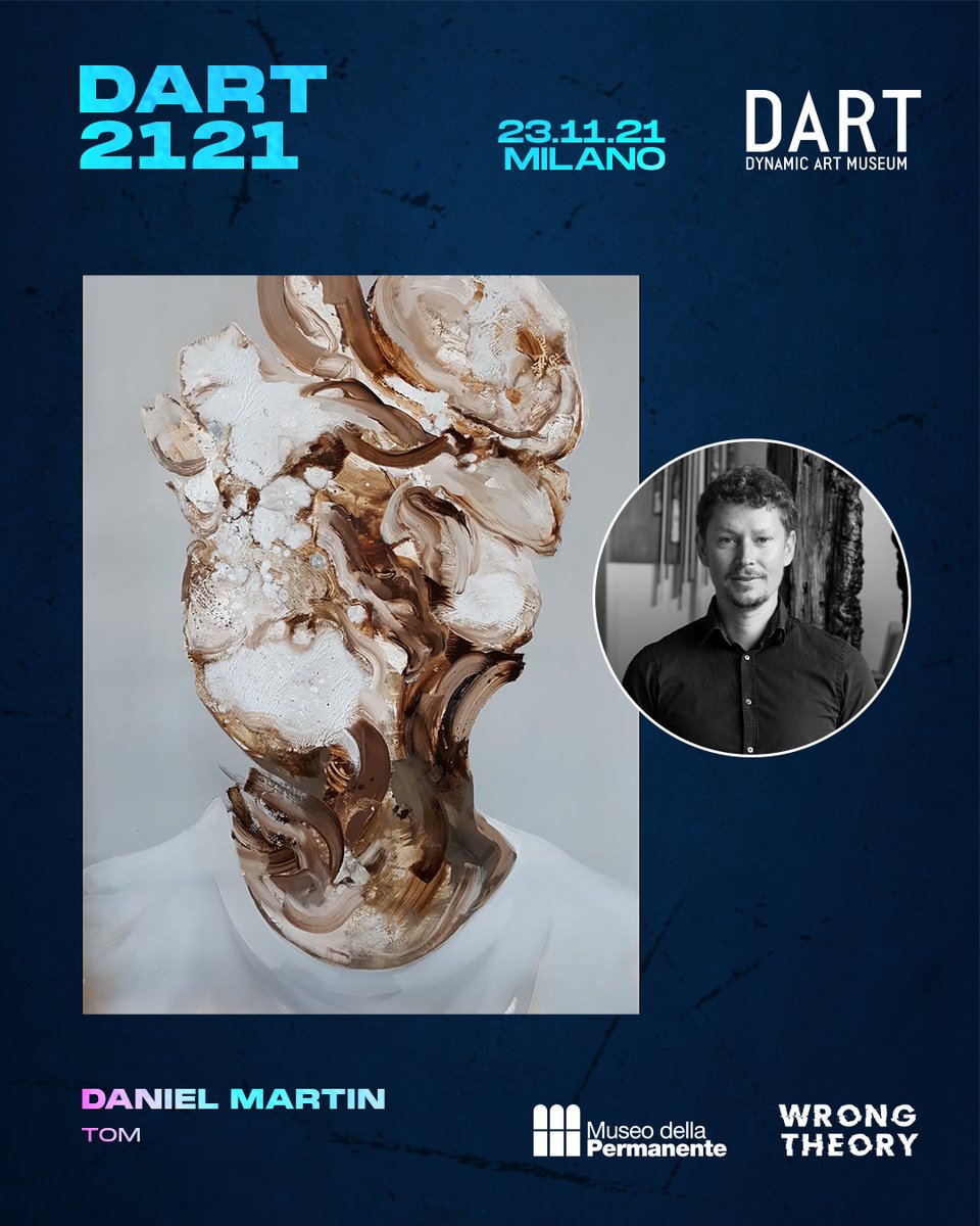 wrongtheorynft's tweet image. #DART2121 Meet the artists

@DanielMartinNL 
 
Artist&apos;s BIO: wrongtheory.xyz/daniel-martin/

#museum @dartmilano @wrongtheorynft #PermanentediMilano
