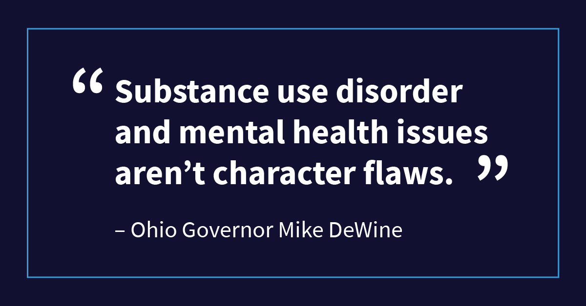 OhioOpioidEdu's tweet photo. Did you know that stigma often prevents a person from seeking treatment for addiction or mental illness?  Changing how we think and talk about these issues is crucial to helping those living with substance use disorders. #ChallengeWhatYouKnow #BeattheStigma https://t.co/WUx5xSQDfV