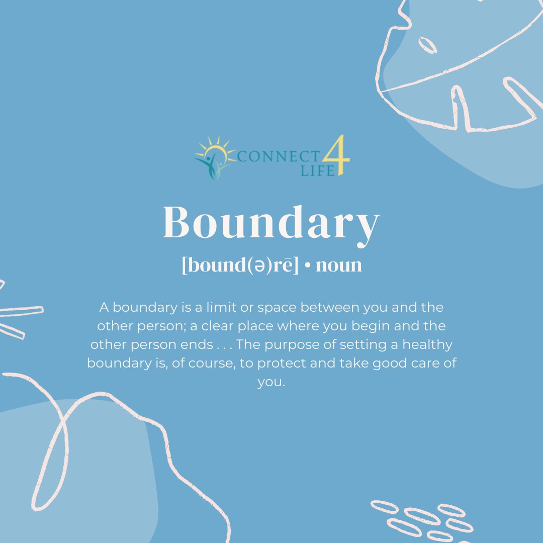 Simplify your relationships with others by making it clear from the start what behaviour is acceptable and what isn’t.
 
If you’re not sure where to start with setting boundaries then join our Understanding Boundaries workshop, tomorrow!
 
Sign up here: forms.gle/18zJ4oSi5jaz72…