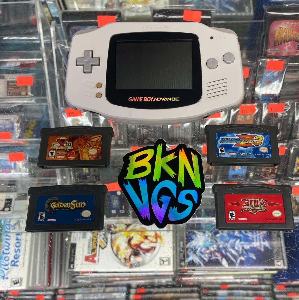 bklynvideogames's tweet photo. Todays trade ins. Interested send us a DM #gameboyadvance #whitegba #gameboyadvancegames #gbagames #retroshop #brooklynvideogames #bvg https://t.co/qmJZbYWr8o