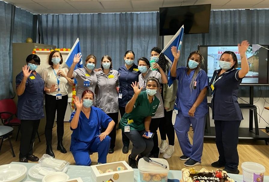 BeCampbell6's tweet photo. Celebrating our wonderful MSWs 🎊🎉 always appreciate your hard work and commitment ❤ #MSWWeek2021 @NorthMidNHS @ShereenNimmo @shelbluvbug @CarlaJohnson14 @NicoleCNHS @marmaquee @fionamclaird Antonia https://t.co/0NHt1gUdmB