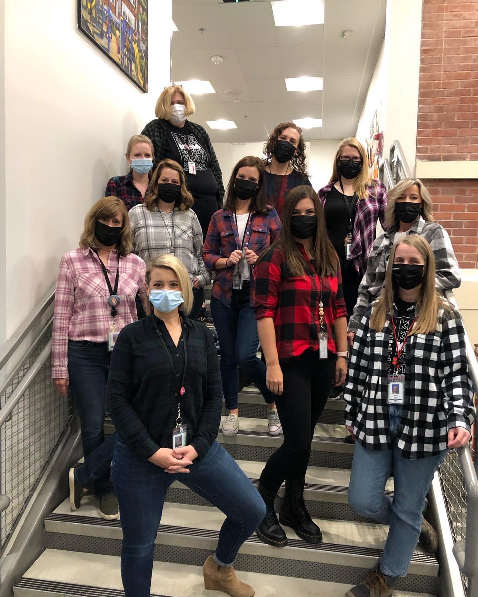 BSDWashington's tweet photo. It was Friendsgiving &amp; Flannel Day! We are so grateful for each other, our students, and their families. #bsdwildcatproud https://t.co/BuLAEiJHLH