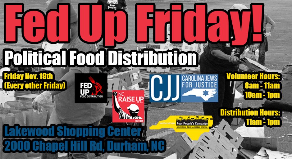 Consistently having food on the table should not be a luxury for a few, but instead a reality for all. Come see us at FED UP Friday this week at Lakewood Shopping Center.
Support &amp; Volunteer
bit.ly/3l5wYym
#fedupfriday
