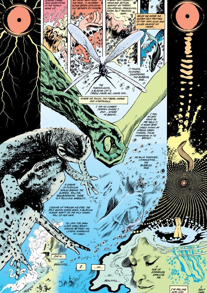 Happy birthday to Alan Moore whose run on was one of the best and trippiest story arcs in comic books. 