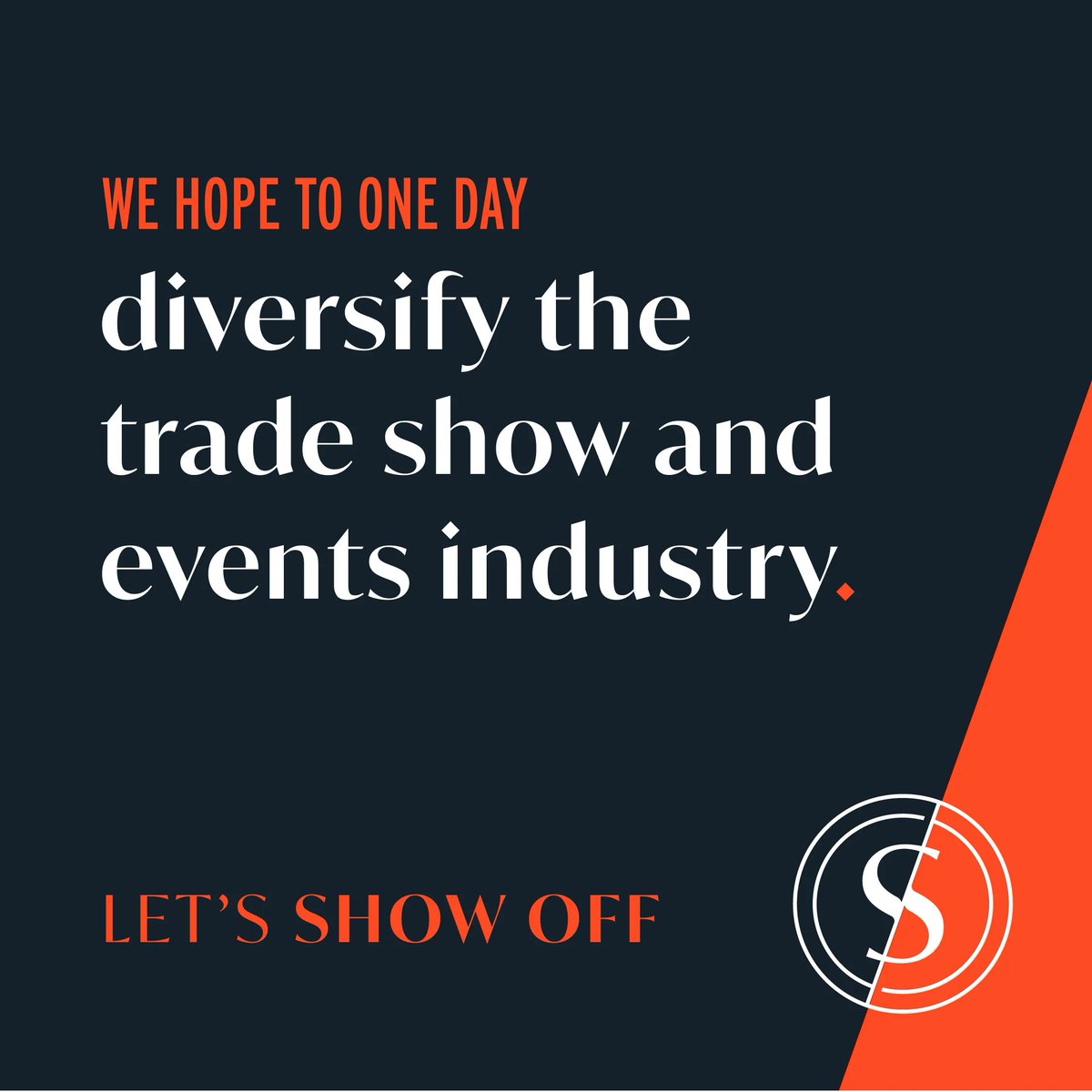 As a Black owned business we naturally embrace diversity and inclusion. It is not only our hope but our mission to SHOW the world that there is a seat at the table for us all in the trade show and events industry.

#blackownedbusiness #diversity #blackbusiness #inclusion