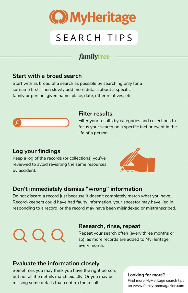 CPCL_INRoom's tweet photo. Fantastic infographic from @MyHeritage about search tips for #Genealogy #Research https://t.co/bdAlz2ZhWh