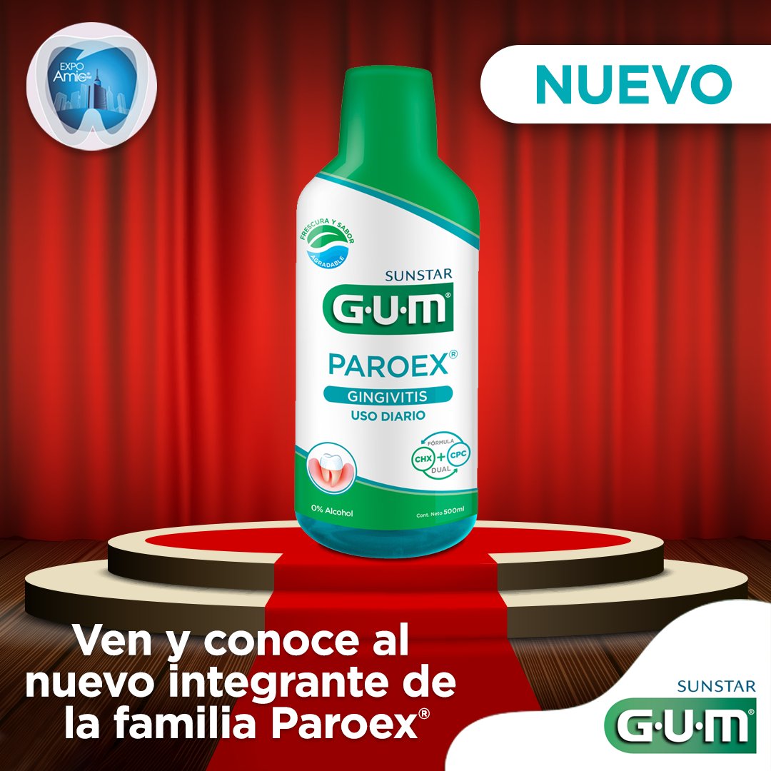 amicdentalmx's tweet photo. ¡Te escuchamos y ahora se unen nuevos integrantes a la familia Paroex ! Ven a conocerlo en Expo AMIC Dental 2021
#SomosAMIC #salud #73ExpoAmic #ortodonciaestetica #ortodoncia #dentista #odontologo #odontologa #soydentista #soyodontologa #odontologia https://t.co/1OzO075scx