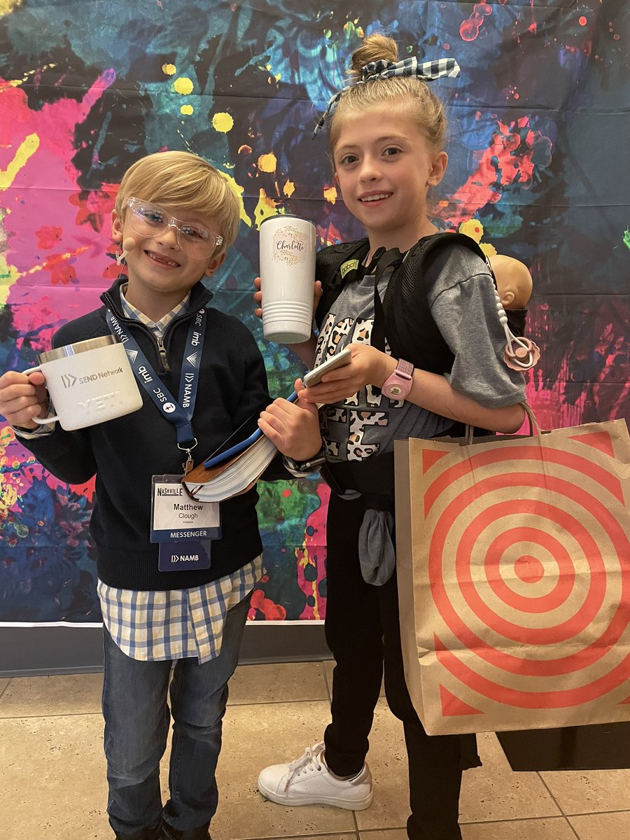 Last night <a href="/Fellowship_West/">Fellowship West</a> we had “future night.” My son Samuel wanted to go as a Pastor, and my daughter Charlotte wanted to go as a mom. <a href="/NAMB_SBC/">NAMB</a>, Samuel should be ready to plant a church around 2040. #WeAreSendNetwork <a href="/sendnetwork/">Send Network</a> <a href="/kevezell/">Kevin Ezell</a>