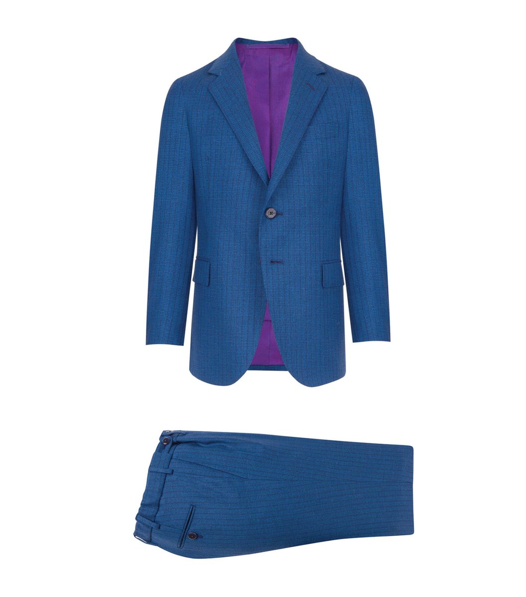 Harrods's tweet photo. NEW IN THIS WEEK | Taking your little man to a wedding soon? Dress your mini-me in one of Stefano Ricci’s SS22 children’s suits, available in deep red, navy and royal blue. Childrenswear, Fourth Floor. Shop now: https://t.co/cxkOv2aDk0 #MiniHarrods https://t.co/niqMT5jKBr