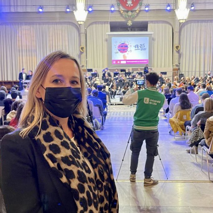 BrulantIngrid's tweet photo. Quelle immense chance @lillefrance a d’accueillir + de 8000 étudiants internationaux ! 🌏#InternationalStudentWeek de l’@univ_lille : on y fête la #mobilité et l’ouverture aux autres cultures. A l’honneur : la Rép. de Corée et des étudiantes aux parcours inspirants 👏🏻 ! #ULille https://t.co/spOBgigHFj